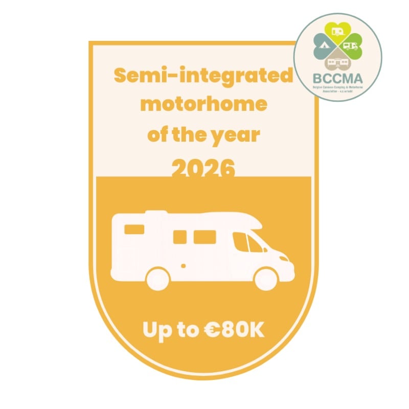 Semi-integrated motorhome of the year - Up to € 80K